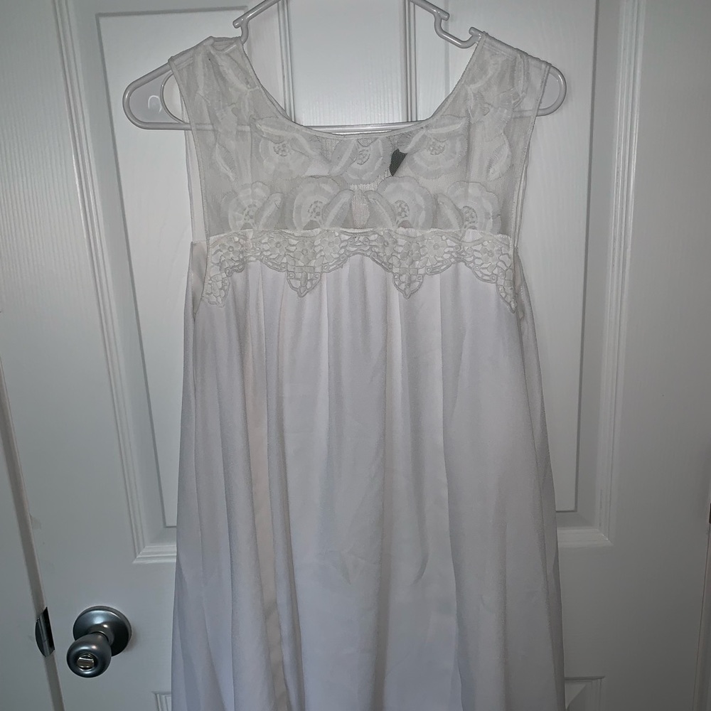 White dress